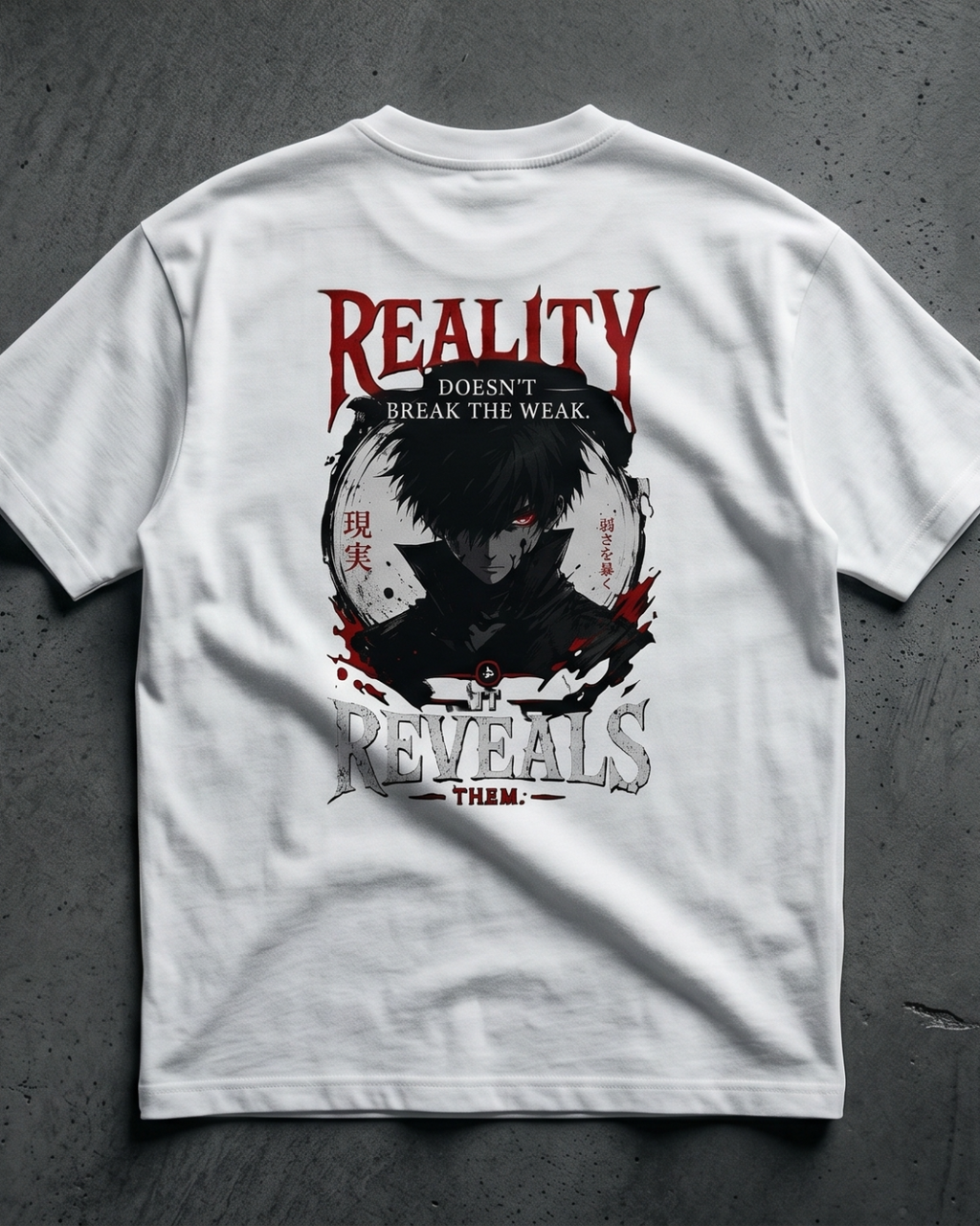 Reality Reveals Anime Graphic T-Shirt
