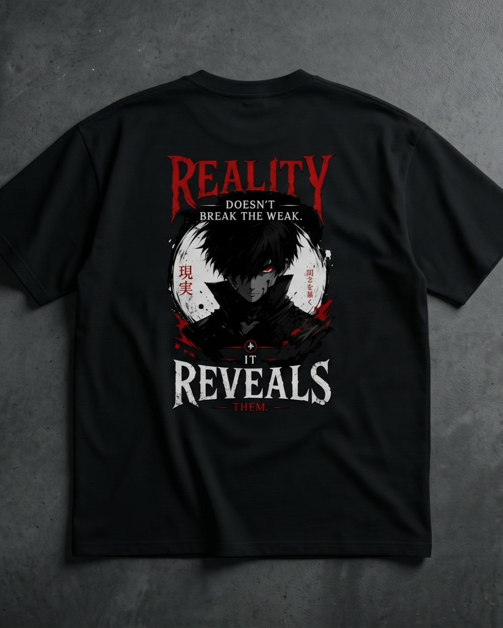 Reality Reveals Anime Graphic T-Shirt