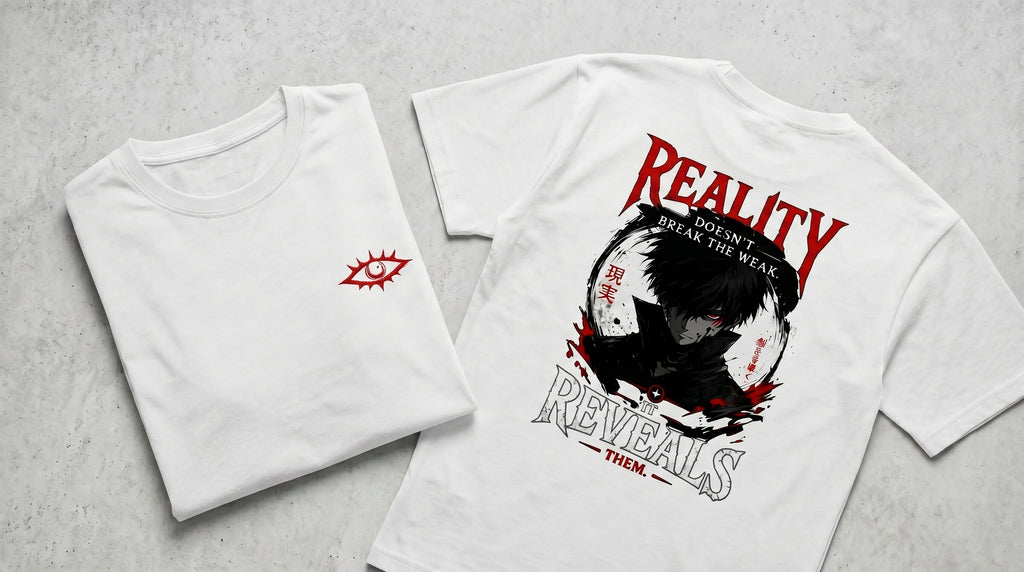 Reality Reveals Anime Graphic T-Shirt
