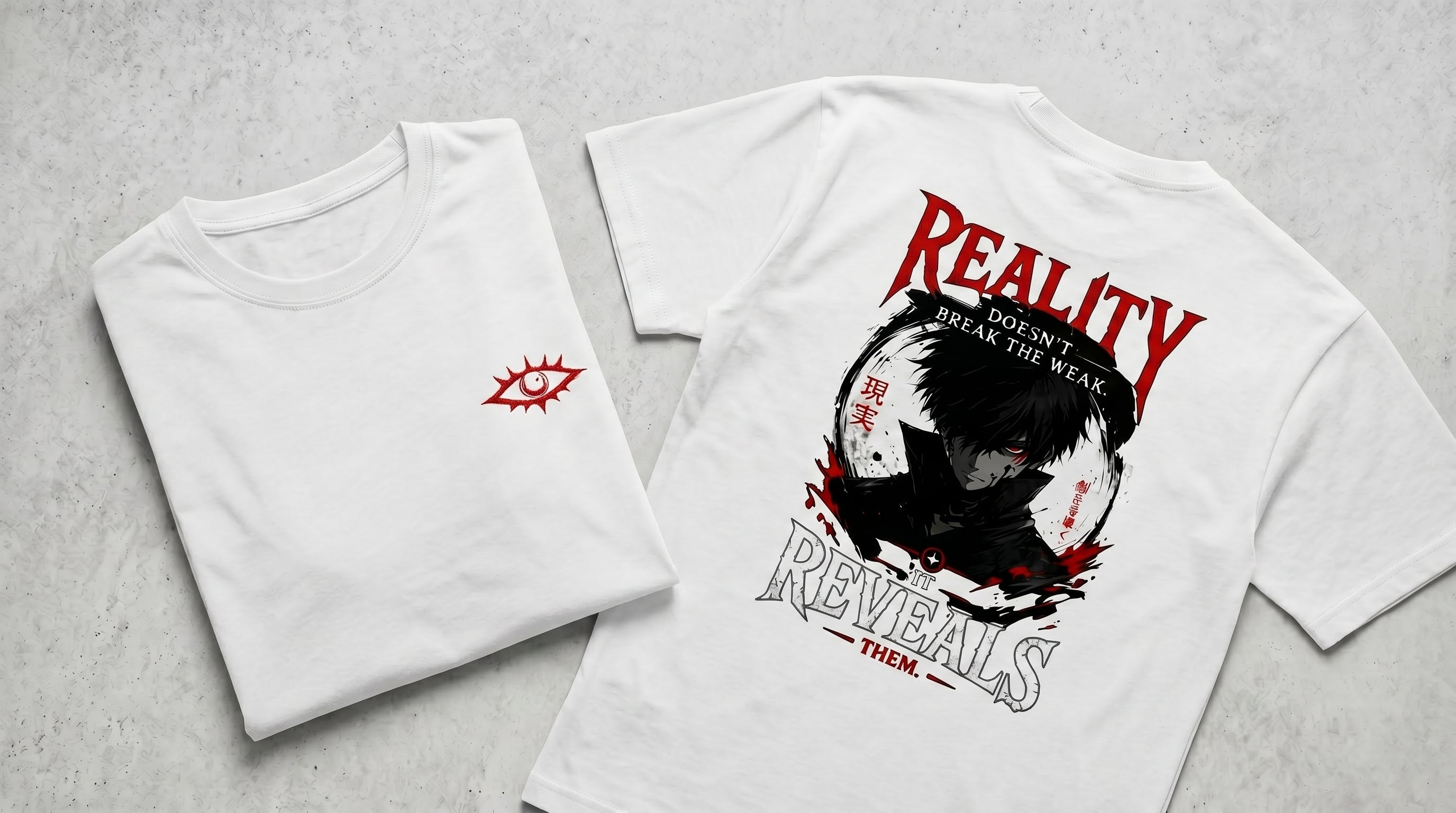 Reality Reveals Anime Graphic T-Shirt